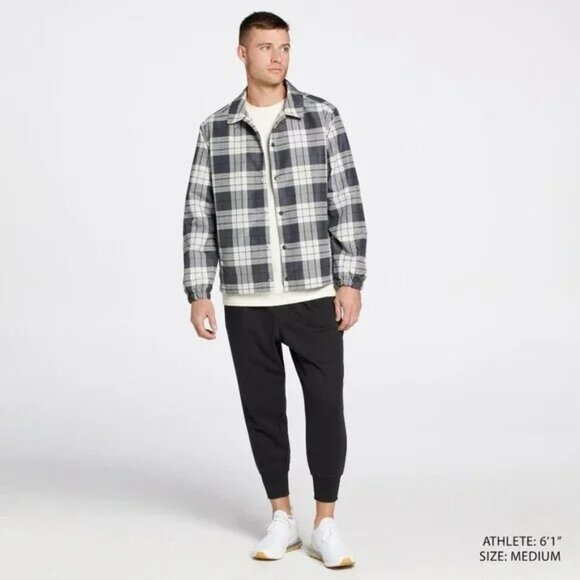 DSG TWITCH + ALLISON Men's Coaches Jacket in Houndstooth size M - Picture 2 of 16